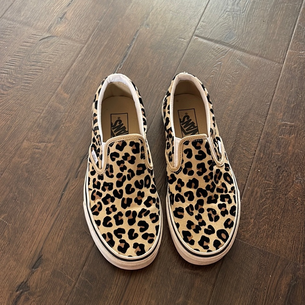 Vans leopard sneakers